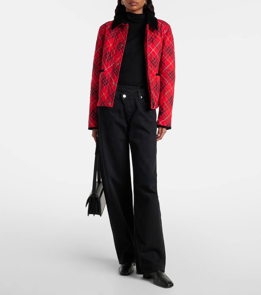 Agolde Arc Criss Cross barrel-leg jeans