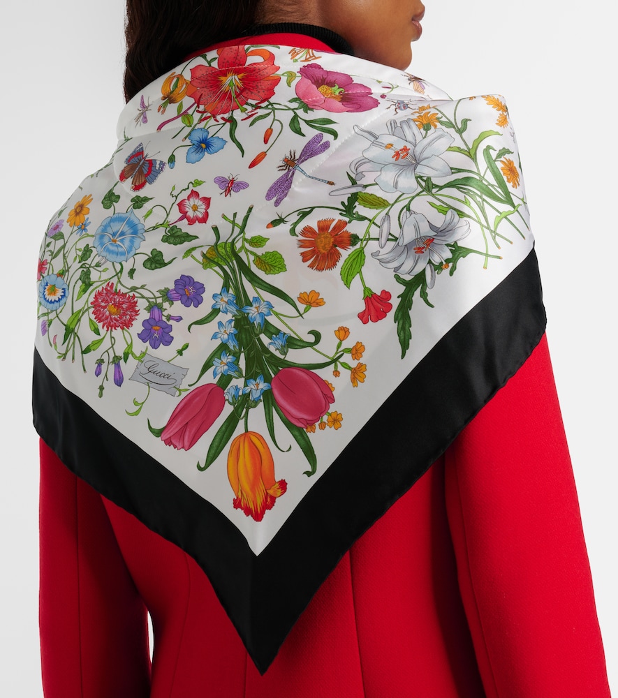  Gucci Gucci Tuch Aus Seiden-twill 