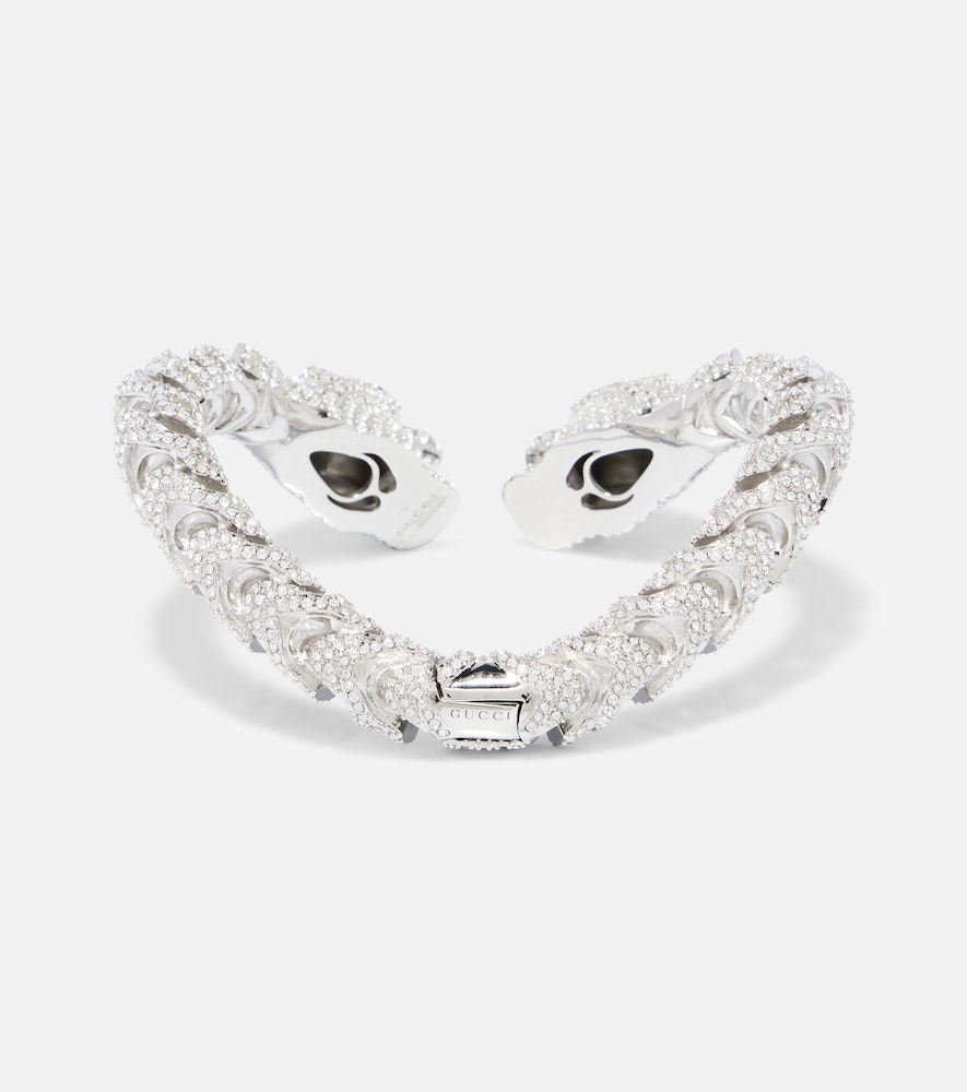  Gucci Gucci Armreif Dionysus Mit Kristallen 