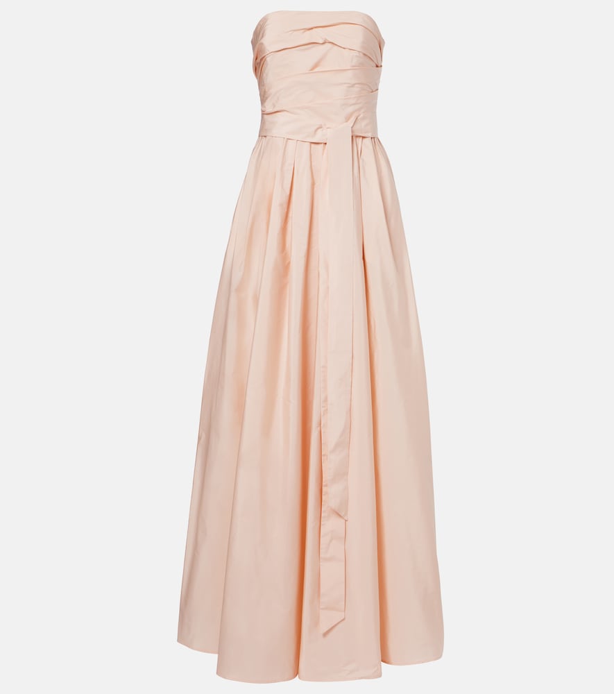Max Mara Elegante Quinoa belted gown