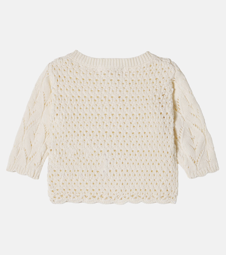  Louise Misha Louise Misha Baby Cardigan Chai Aus Baumwolle 