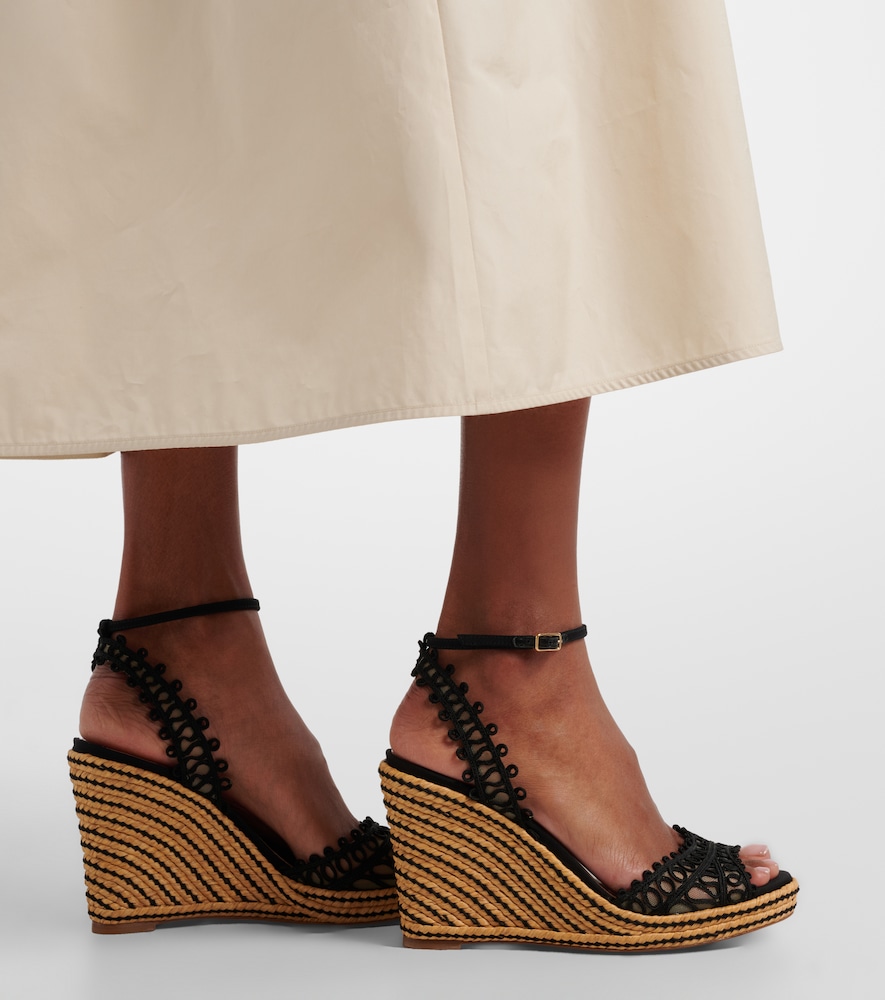 Aquazzura Kahlo espadrille wedges