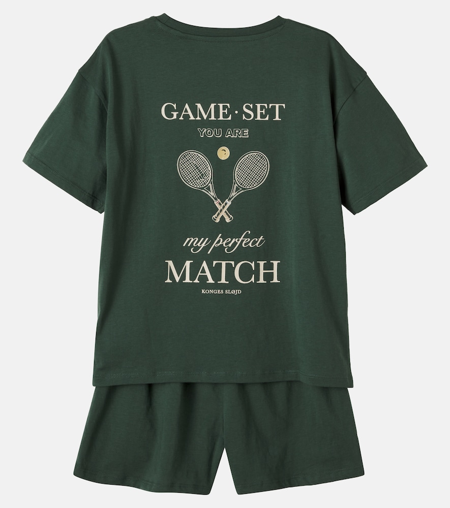  Konges Slojd Konges Sløjd Set Famo Aus T-shirt Und Shorts 
