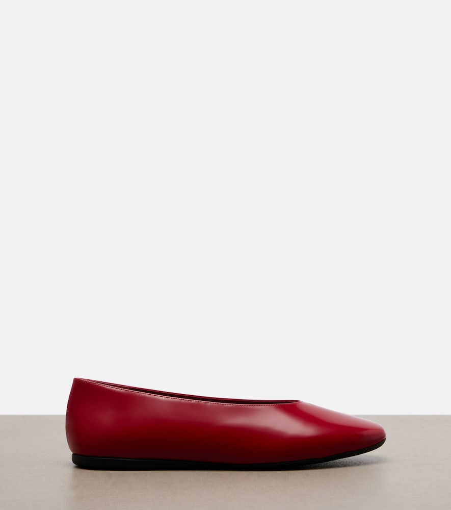  Prada Prada Ballerinas Aus Leder 