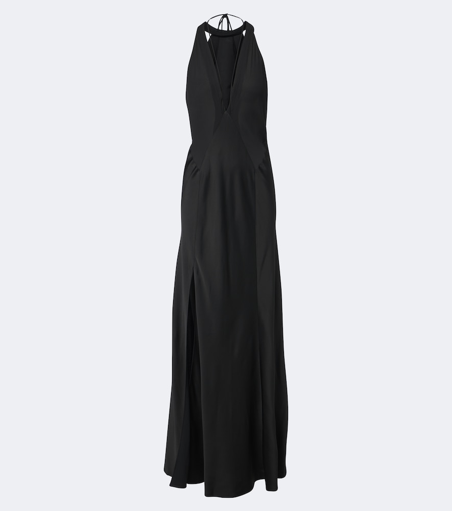 Victoria Beckham Paneled crêpe satin gown | Thumbnail 7 Victoria Beckham Paneled crêpe satin gown | Thumbnail 7