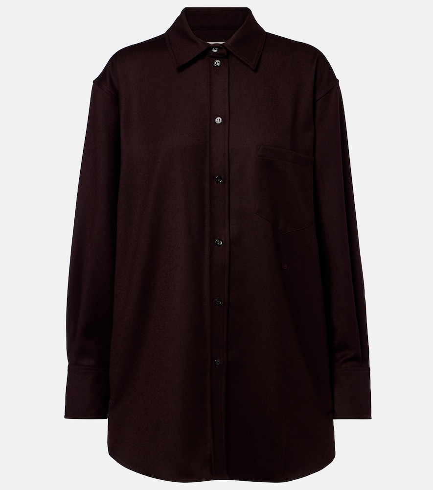 Camicia in lana vergine