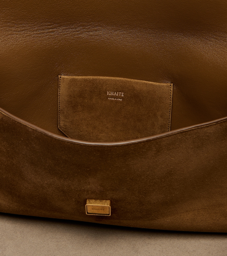  Khaite Khaite Clutch Audrey Aus Veloursleder 