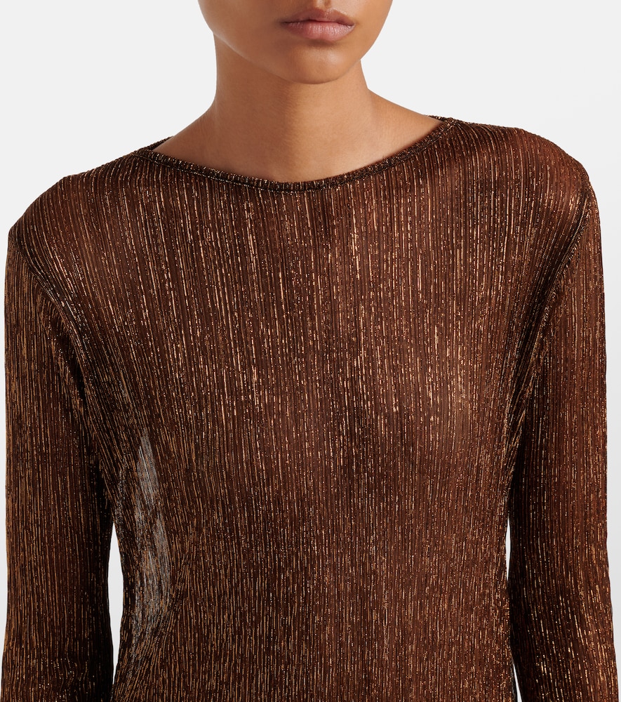 Loretta Lamé Top