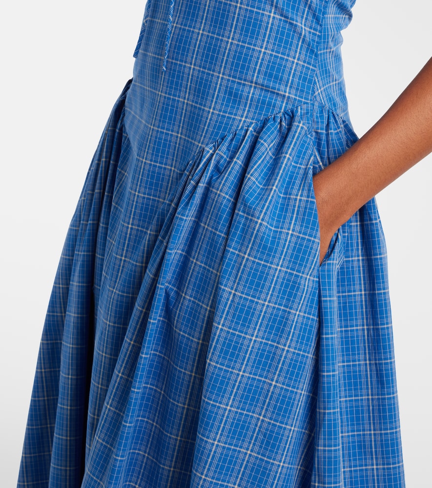  Faithfull Faithfull Midikleid Del Ros Aus Baumwolle 