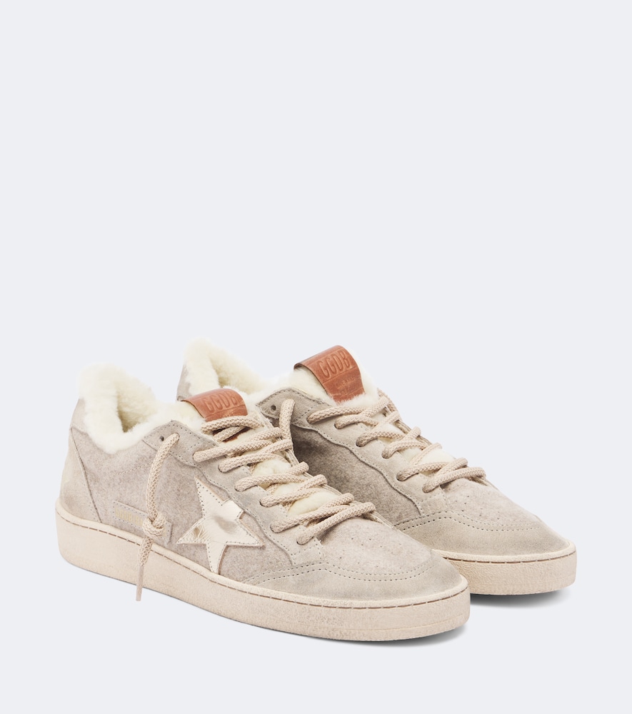 Sneakers Ball Star mit Veloursleder