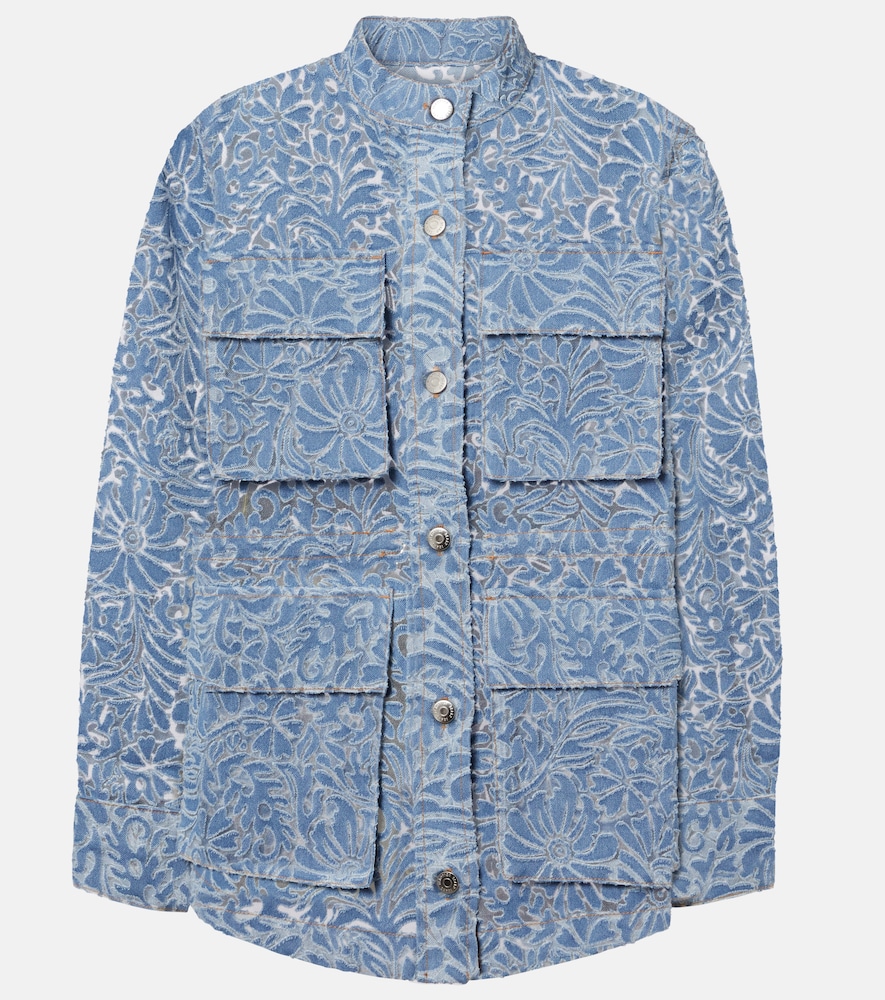 Bedruckte Jeansjacke Low