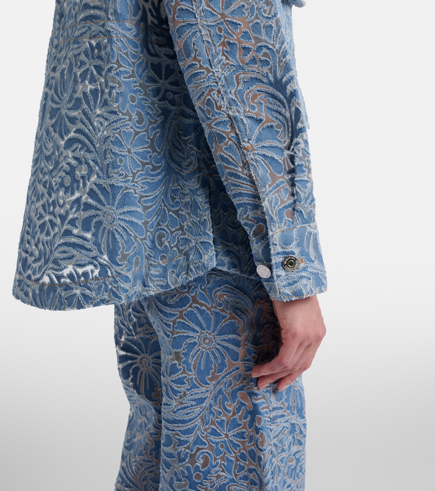 Lane Floral Denim Jacket