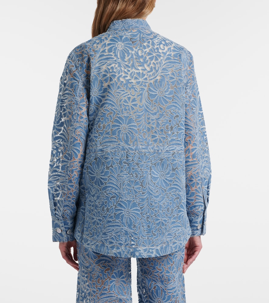 Lane Floral Denim Jacket
