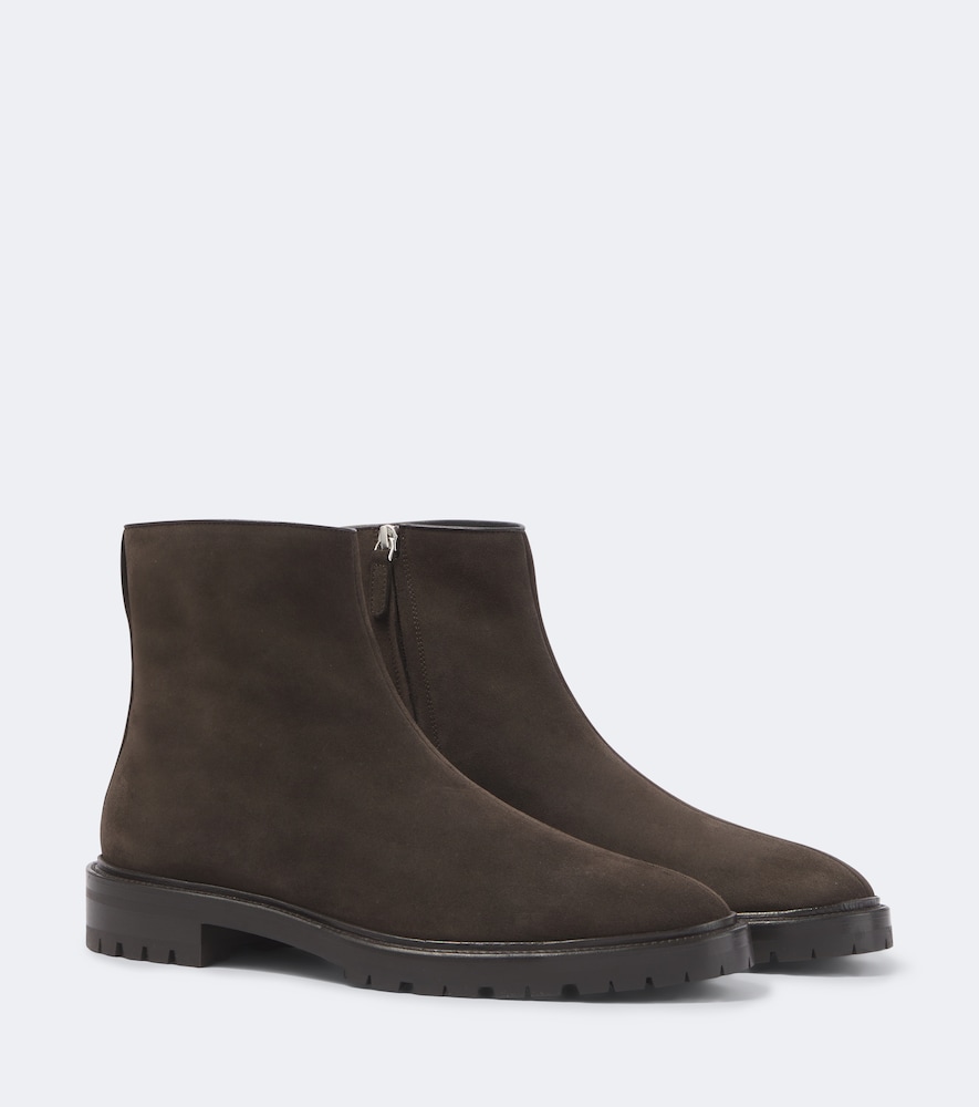 Stivaletti Moto in suede