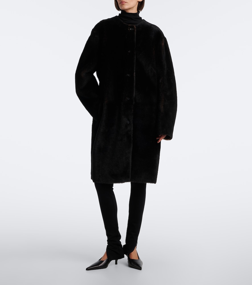 Elba Reversible Shearling Coat