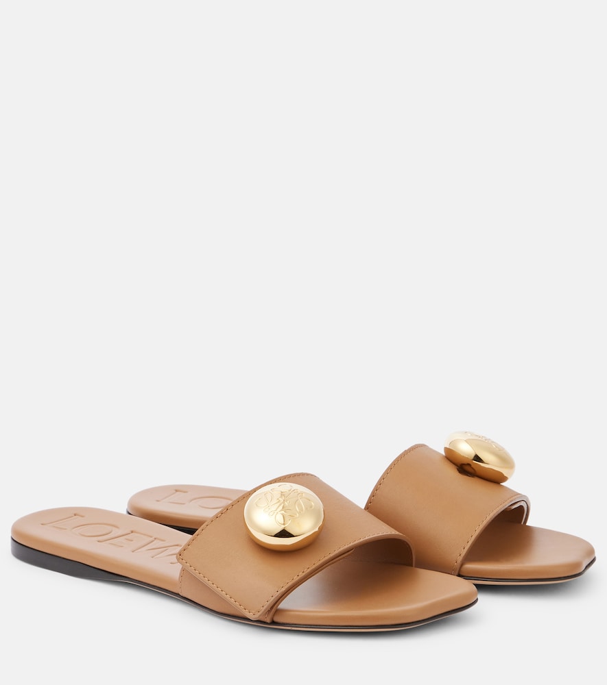 Sandali Pebble in pelle