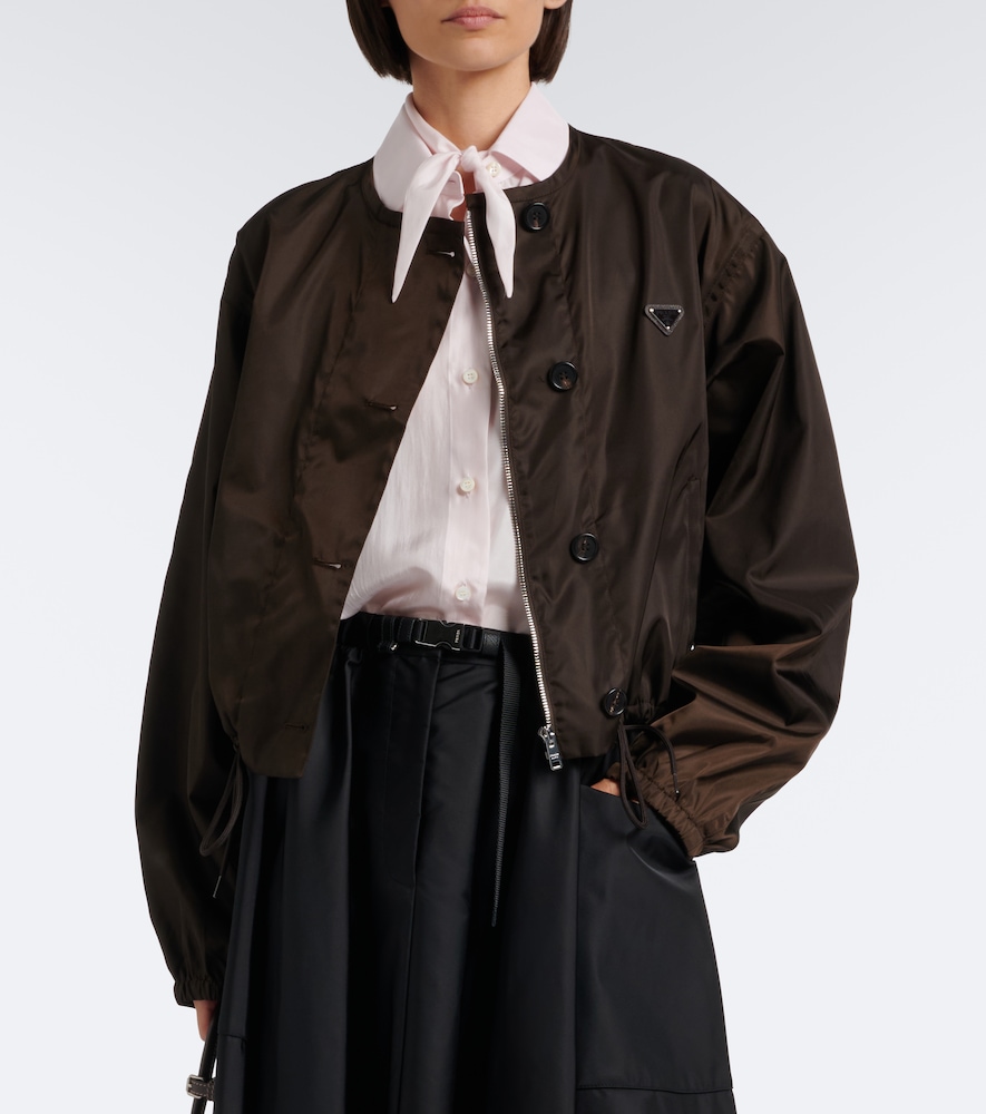 Re-Nylon Cropped Jacket