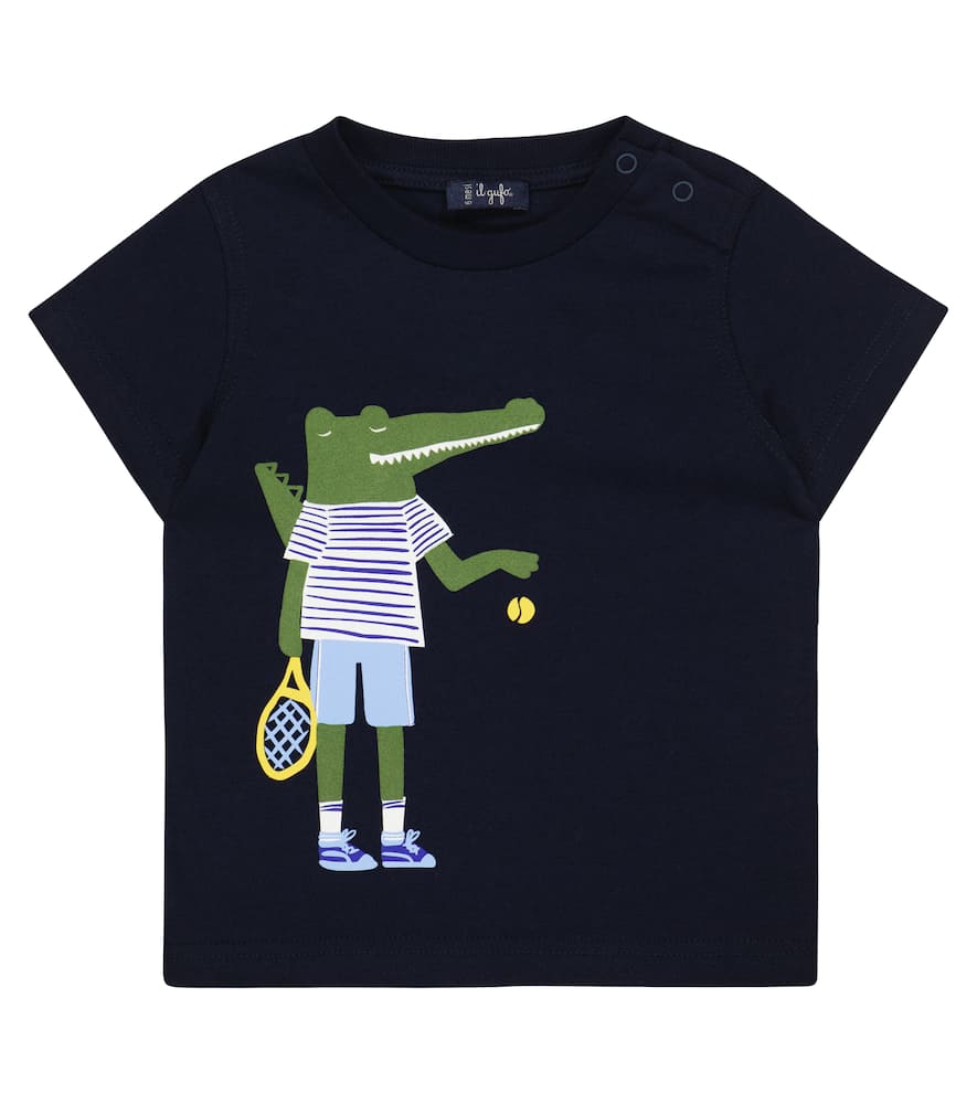 Il Gufo Baby printed cotton T-shirt