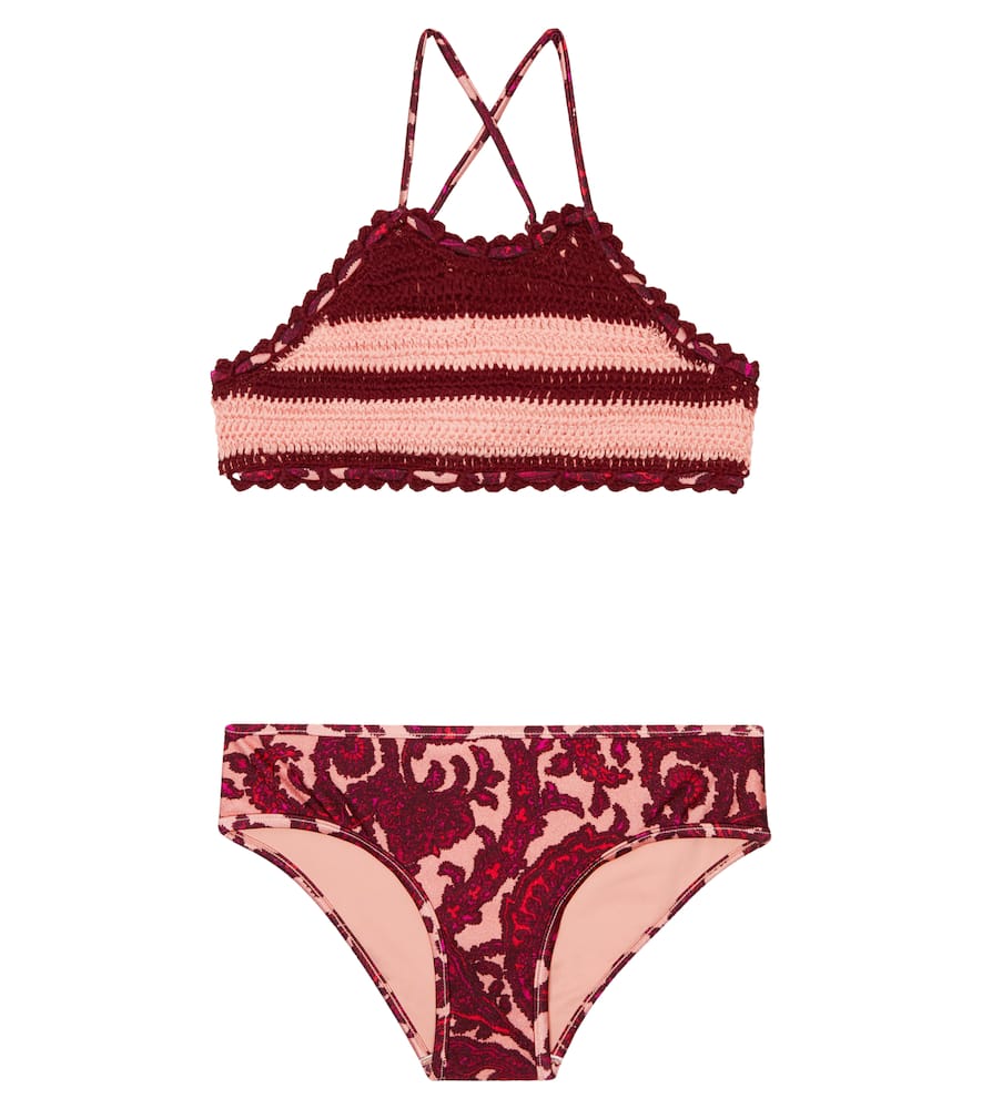 Zimmermann Kids Tiggy crochet bikini