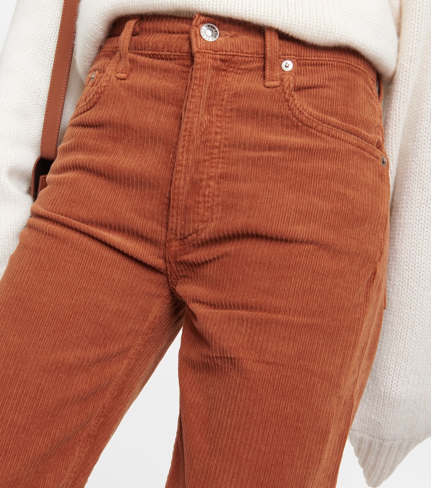  Agolde Agolde Pantalones Rectos Riley Long De Pana 