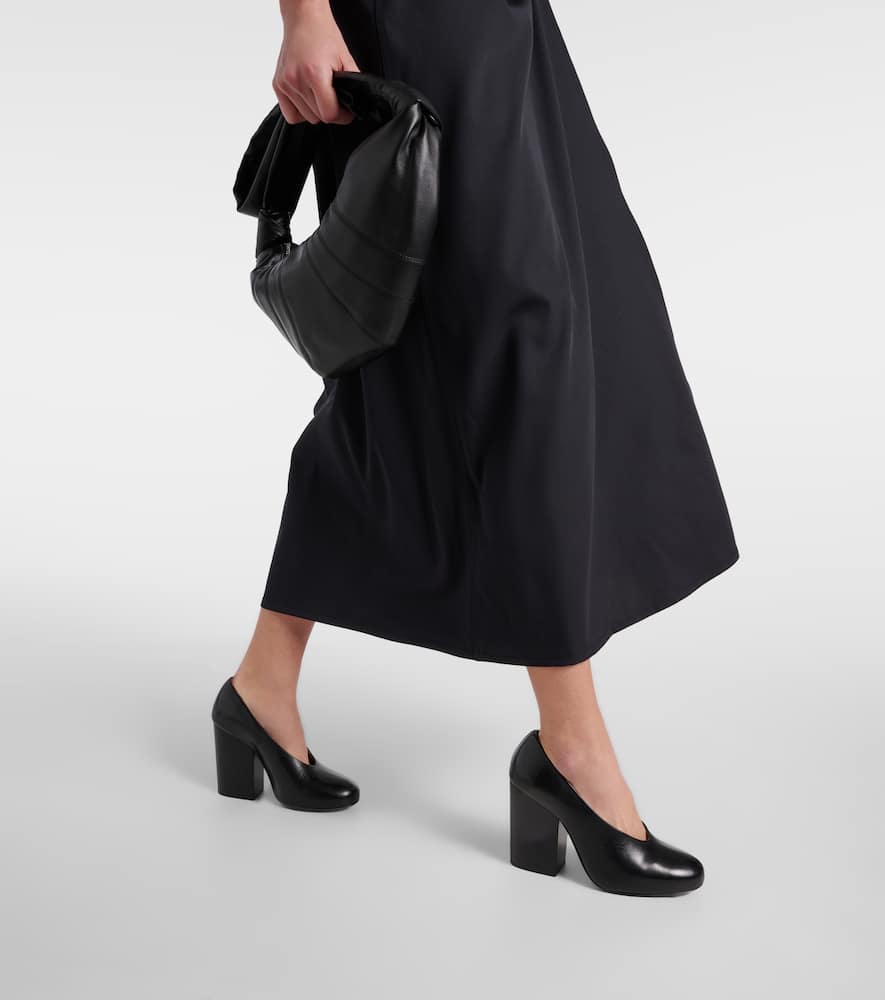Lemaire Virgin Wool Wrap Skirt In Black