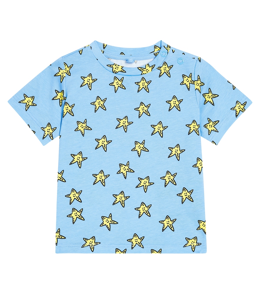 Stella McCartney Kids Baby printed cotton jersey T-shirt　ステラ マッカートニー キッズ ベビー プリント コットンジャージー T シャツ Stella