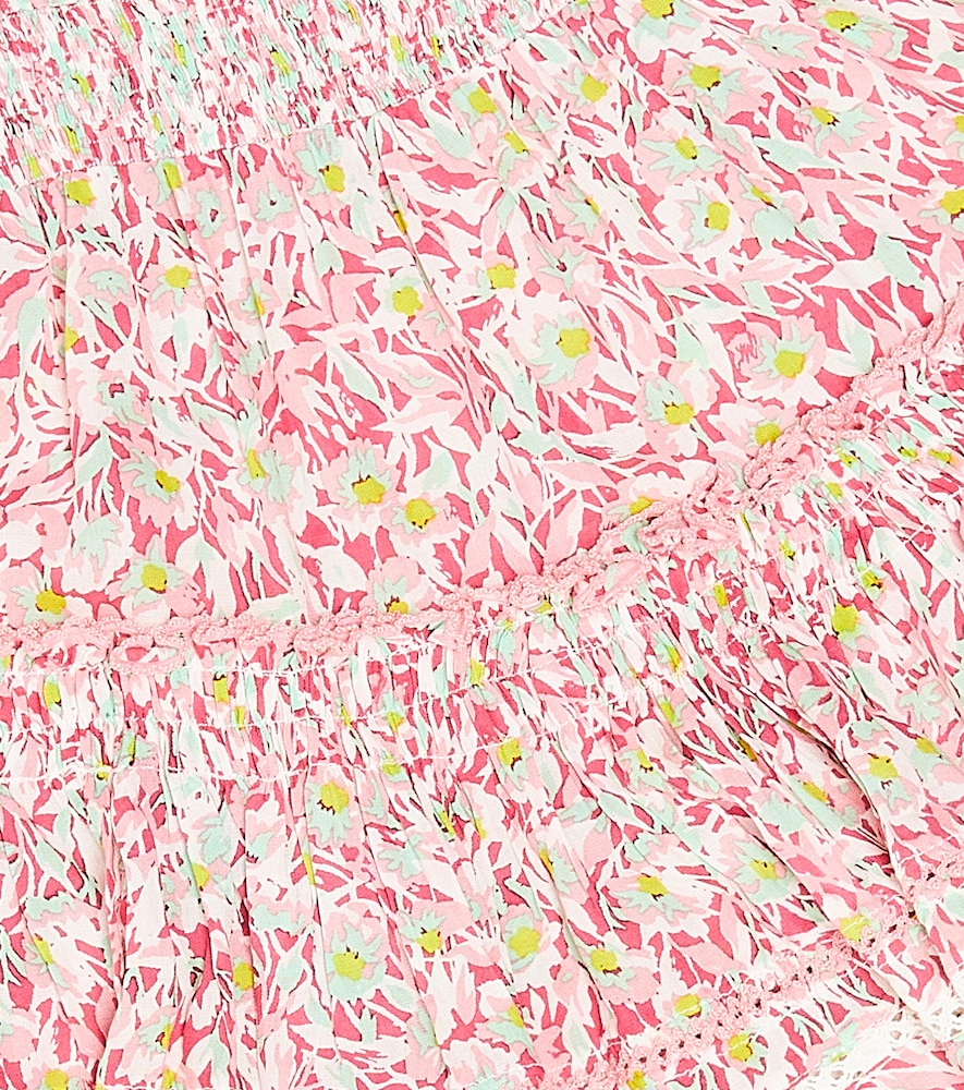  Poupette St Barth Kids Poupette St Barth Kids Alba Floral Dress 