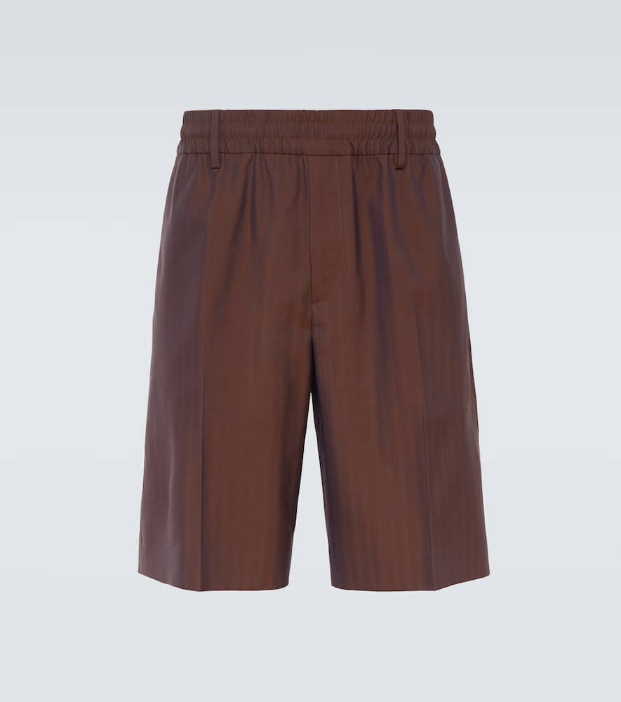 Burberry Virgin wool shorts