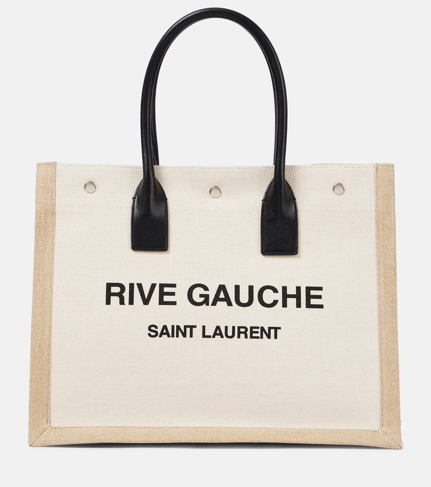 Saint Laurent Rive Gauche Small canvas tote bag
