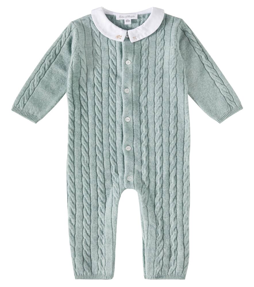 Tartine et Chocolat Baby wool and cashmere onesie