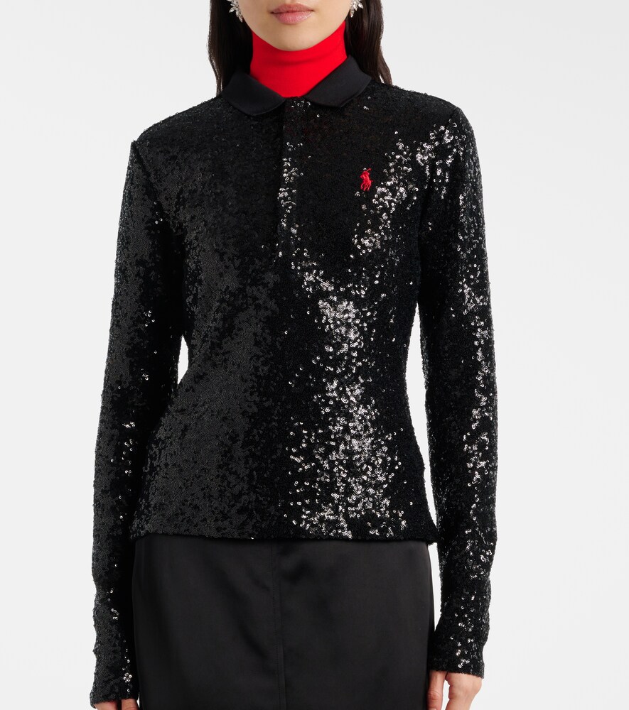 Ralph Lauren Sequined Polo Shirt Polo