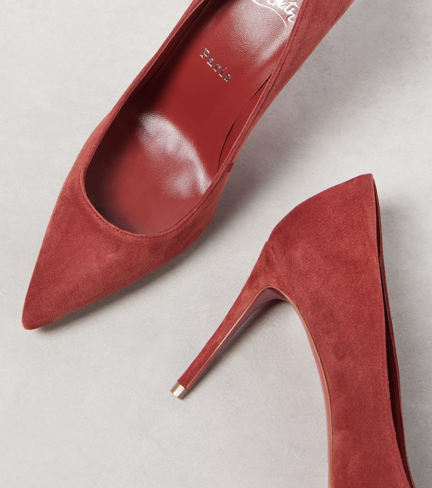 Christian Louboutin Décolletè Kate 85 In Braun