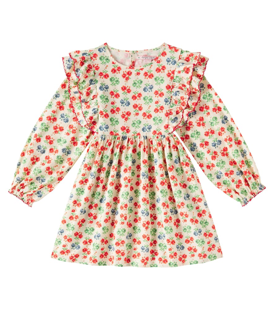 Konges Slojd Konges Sløjd Caur Printed Cotton Dress In Multicoloured