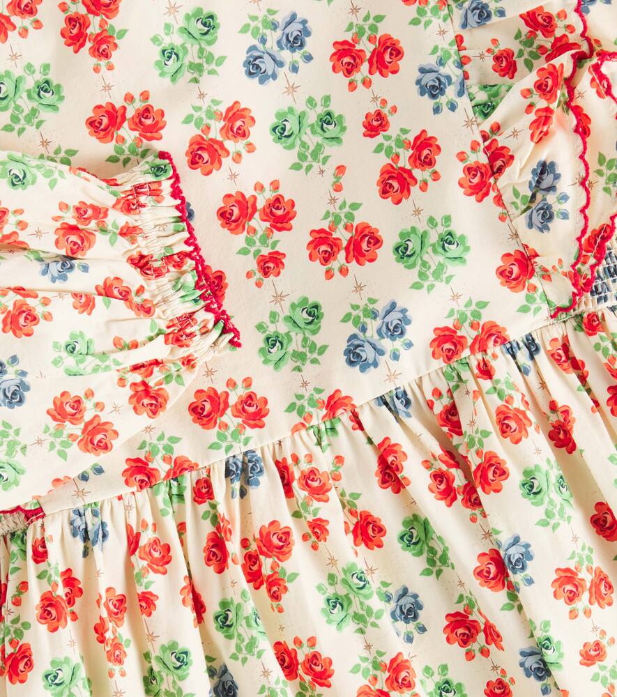 Konges Slojd Konges Sløjd Caur Printed Cotton Dress In Multicoloured