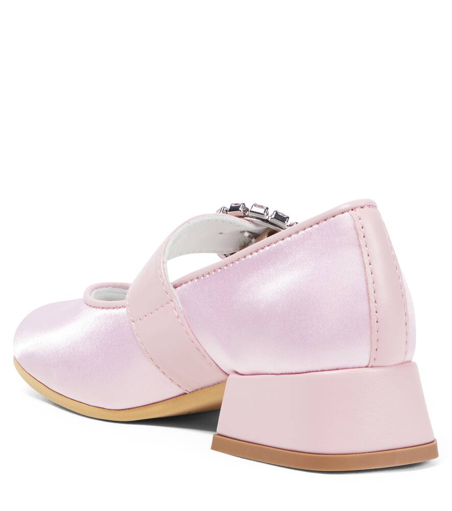 Monnalisa Dorothy-schuhe Mit Schmuckschnalle In Pink