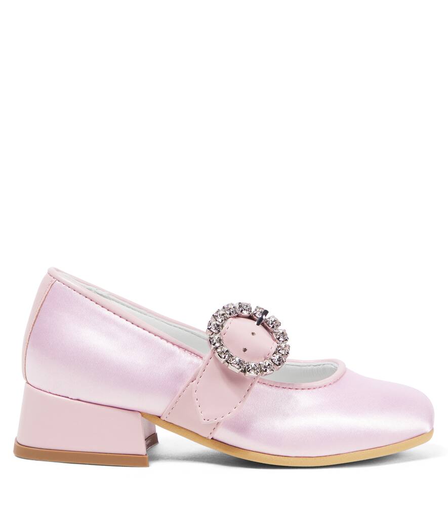 Monnalisa Dorothy-schuhe Mit Schmuckschnalle In Pink