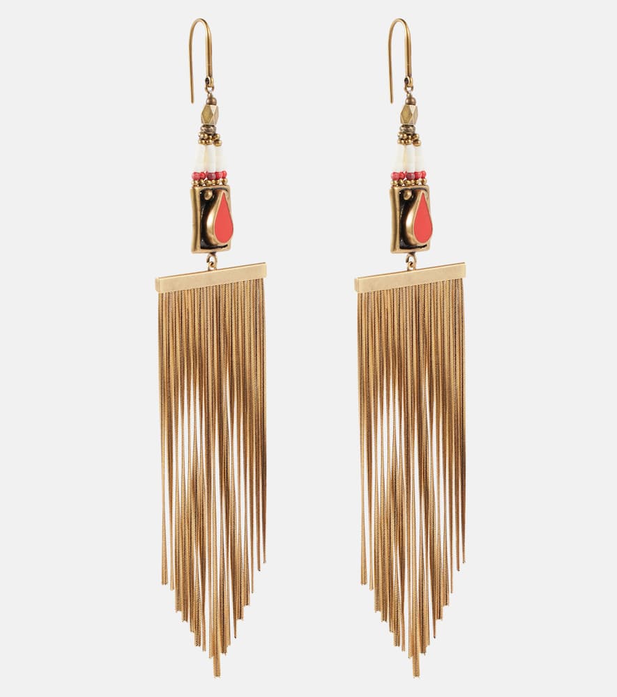 Isabel Marant Jaya Drop Earrings In Gold