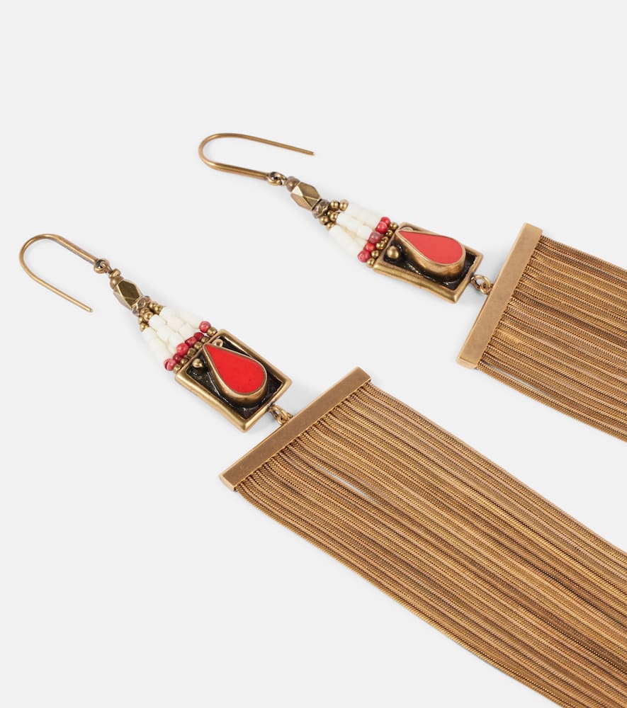 Isabel Marant Jaya Drop Earrings In Gold