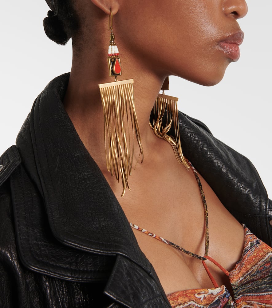Isabel Marant Jaya Drop Earrings In Gold