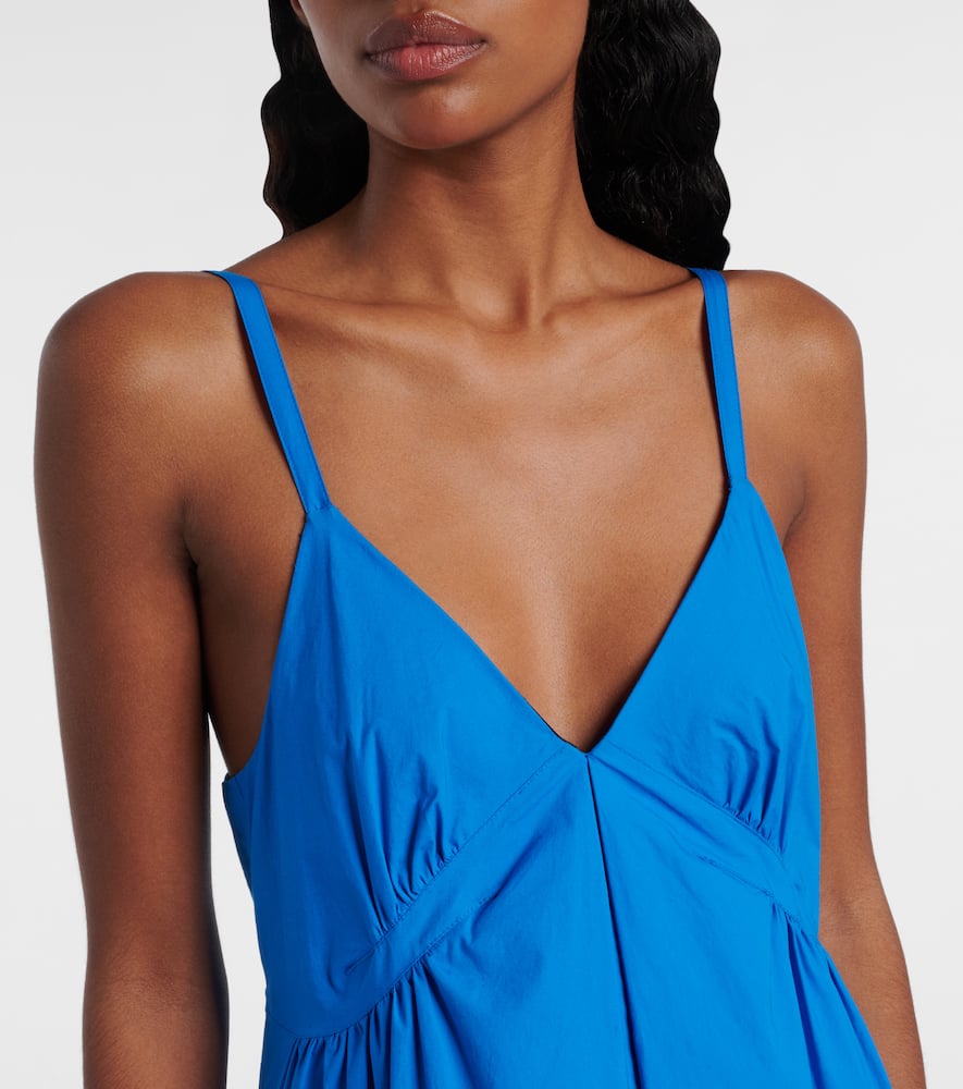 Shop Proenza Schouler White Label Barker Cotton Poplin Maxi Dress