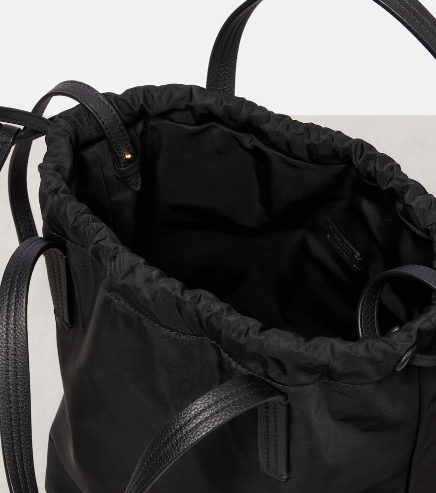 Khaite Rory Medium Leather-trimmed Bucket Bag