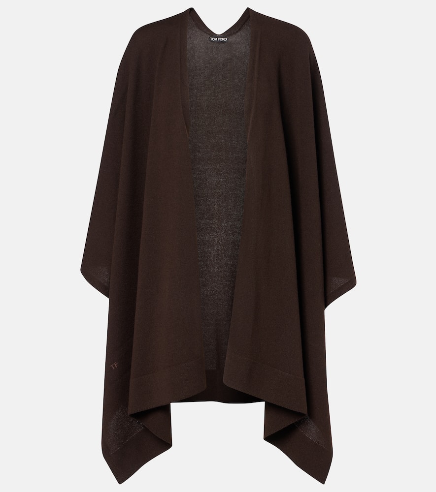 Cashmere cape
