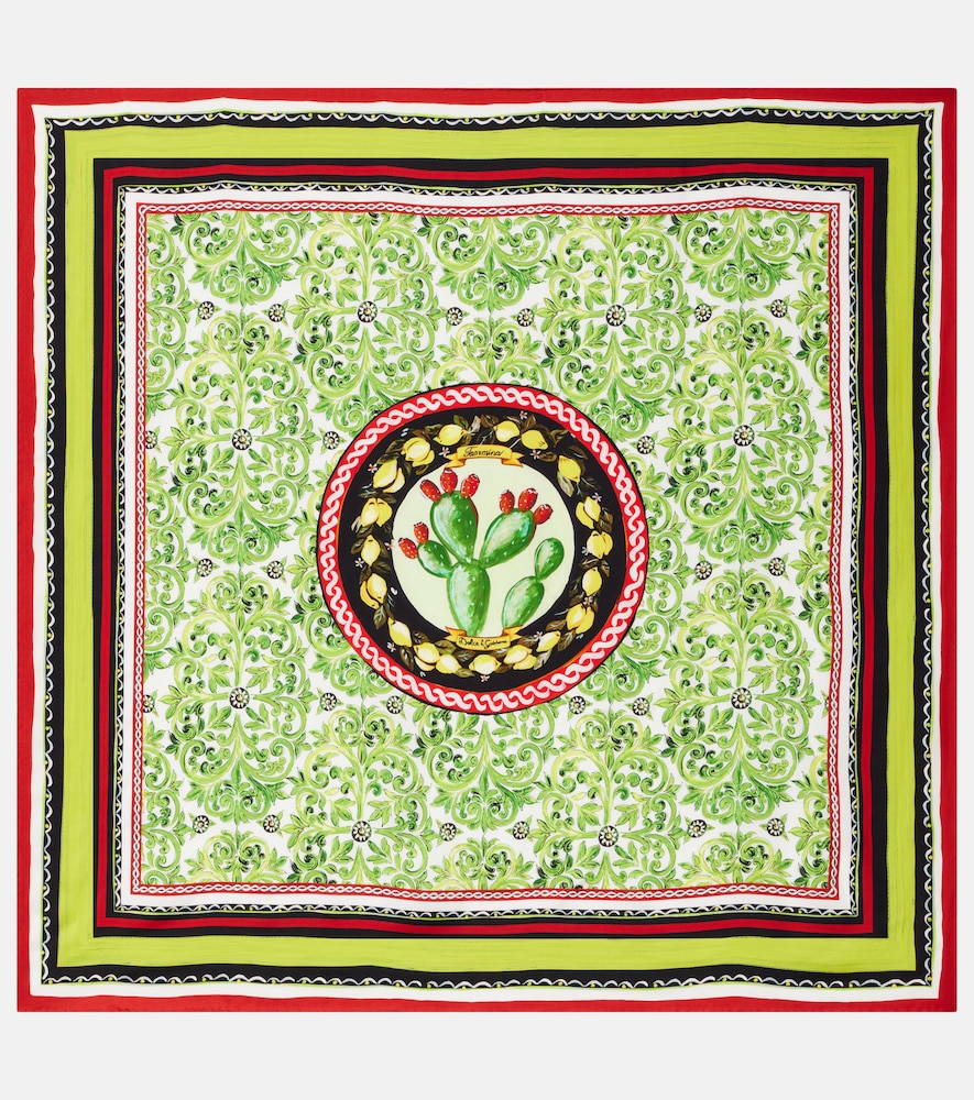 DolceGabbana Foulard imprim en soie 346 €