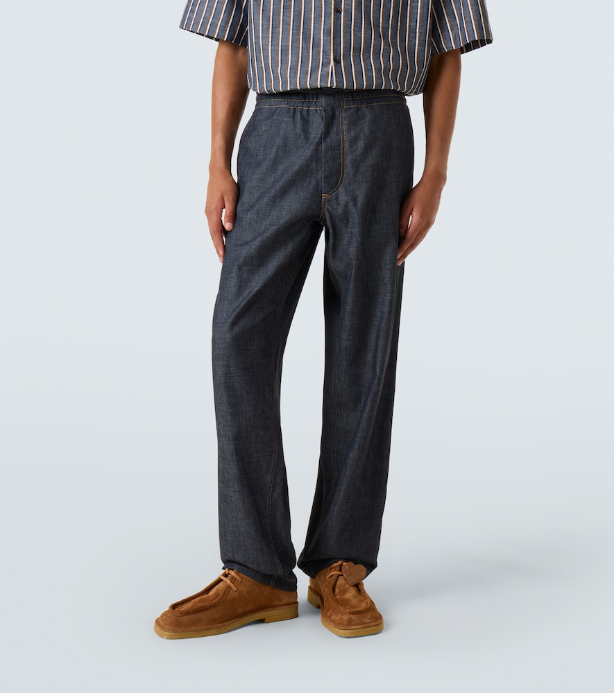  Bottega Veneta Bottega Veneta Mid-rise Straight Jeans 