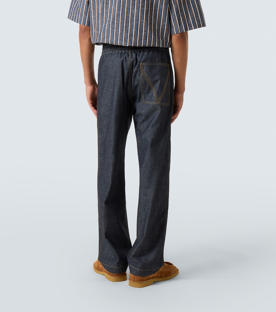  Bottega Veneta Bottega Veneta Mid-rise Straight Jeans 