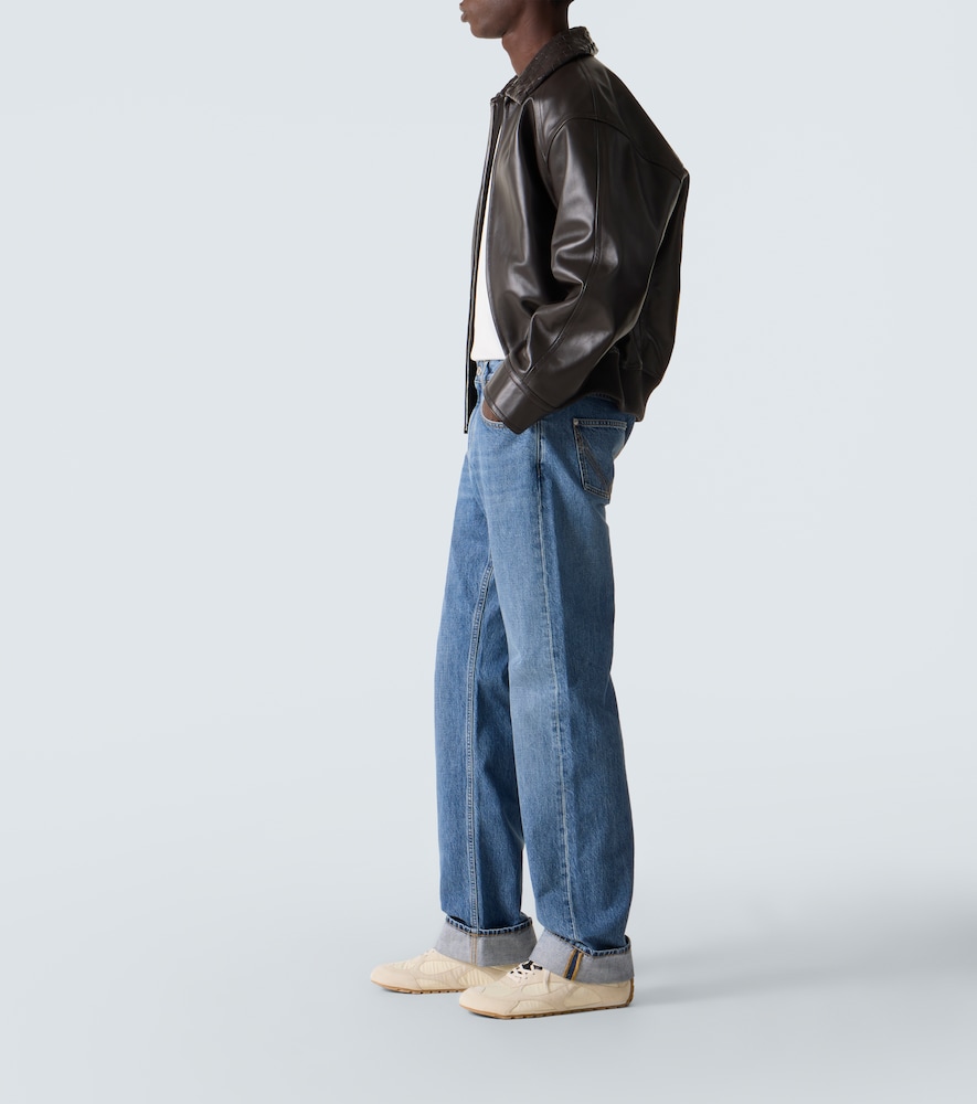  Bottega Veneta Bottega Veneta Mid-rise Straight Jeans 