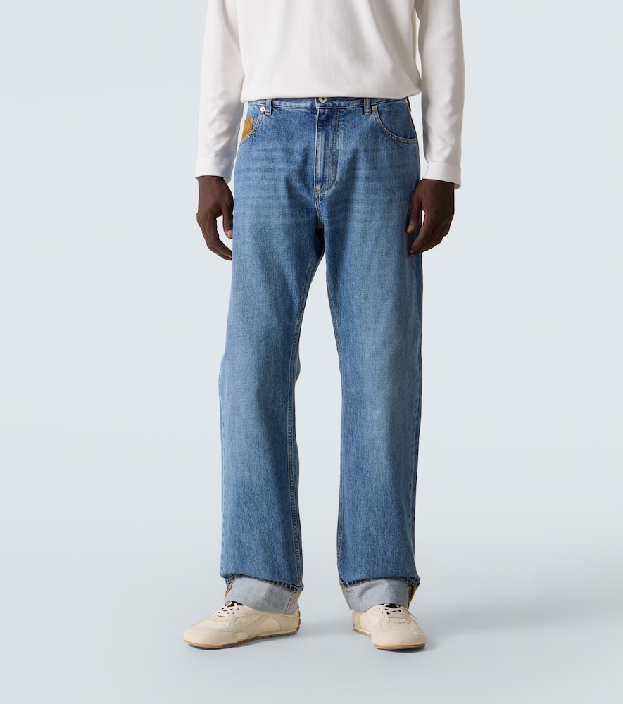  Bottega Veneta Bottega Veneta Mid-rise Straight Jeans 