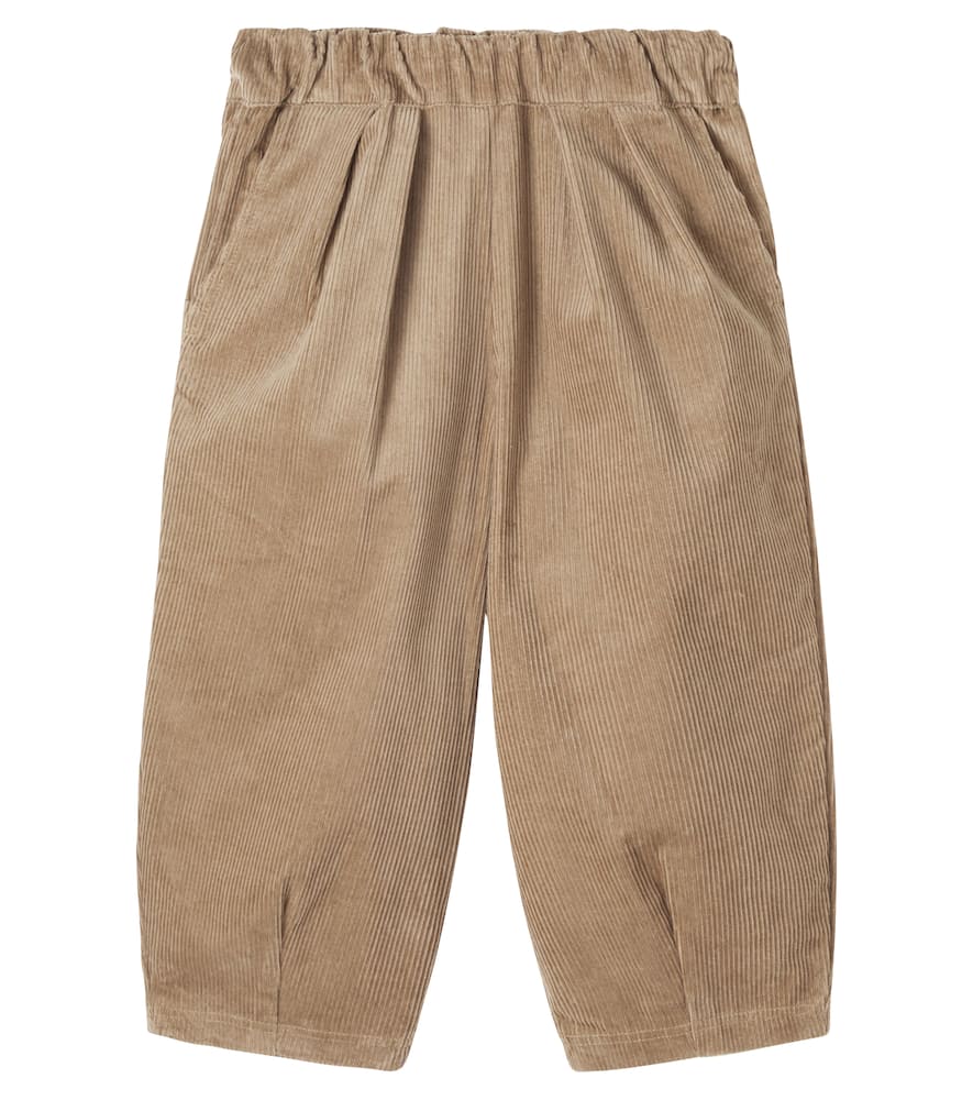 Wheat Juno Cotton Corduroy Pants In Brown