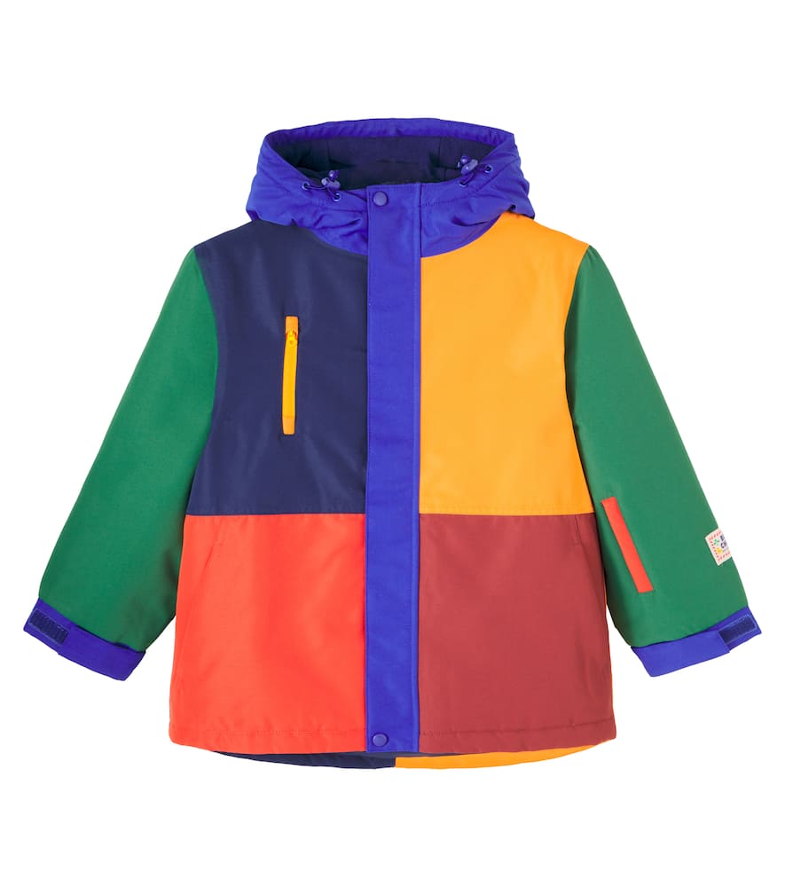 Bobo Choses Multicolored Tiles Ski Jacket In Multi