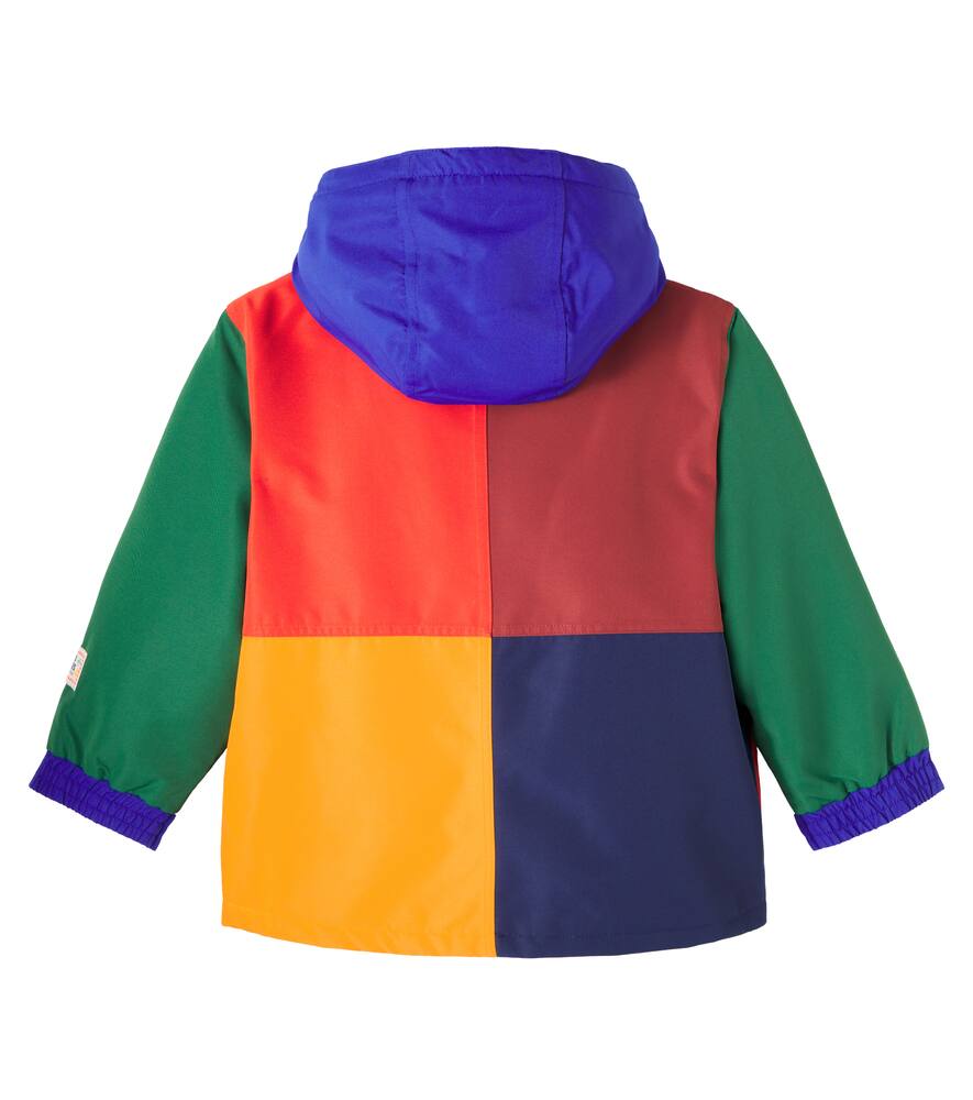 Bobo Choses Multicolored Tiles Ski Jacket In Multi